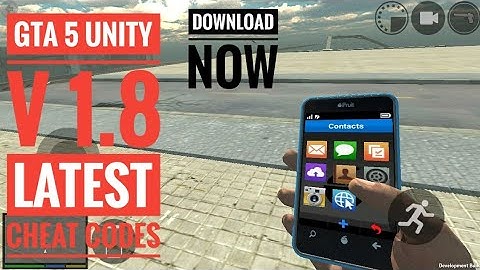 DOWNLOAD GTA 5 UNITY V 1.8 NEW UPDATE || FULL INFORMATION || IN HINDI ||