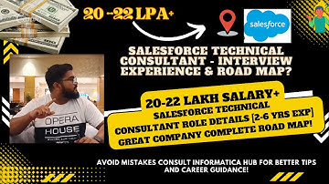 Salesforce Technical Consultant Complete Road Map and Interview Question outline and Expectation!