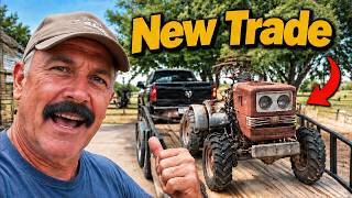 Vintage tiny Shibauru su1500 4x4 tractor....is it gonna run
