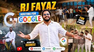 I Hosted at GOOGLE! | Inside Google Office Bengaluru | RJ Fayaz 🎤