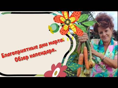 Благоприятные дни марта. Обзор календаря.