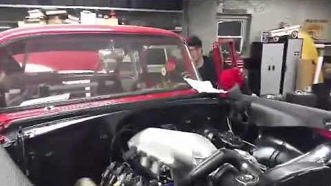 3-9-15 55 chevy turbo 5.3 startup