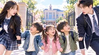 3 genius kids time-travel to mom's 18th to help her reclaim her company and find true love!