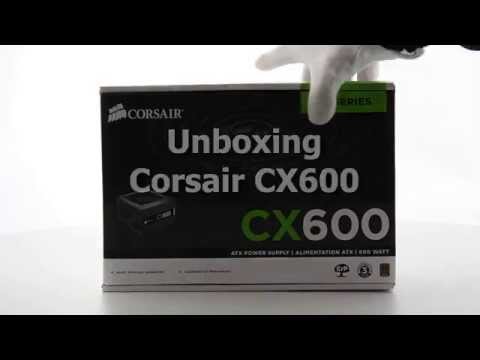 Corsair CX-600 - unboxing