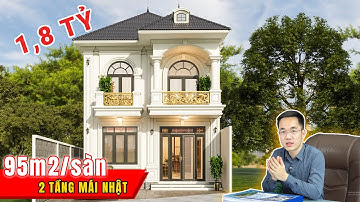 Mẫu nhà 2 tầng mái Nhật thiết kế tân cổ điển tại Hà Nam [CHI TIẾT ]