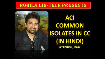 ACI Common Isolate in CC (After Space & Time Facet) (In Hindi)