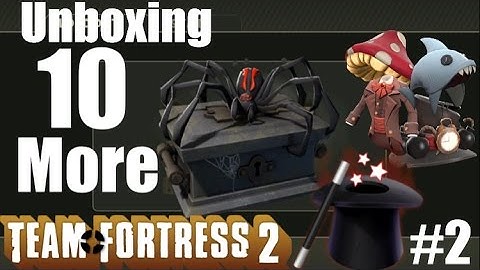 OMFG 2 UNUSUALIFIERS!!! - [TF2] Unboxing 10 More Creepy Crawly Cases [#2][HYPE REACTION]
