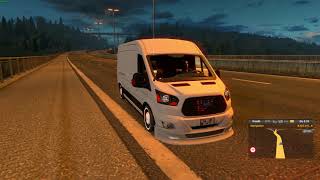 Euro Truck Simulator 2 - Ford Transit Test Drive And Showcase
