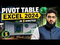 Excel Pivot Tables Explained | From Basics to Advanced