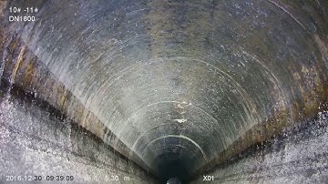 X5 Large Robot for DN1800 Video Inspection