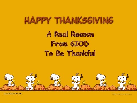 Canadian Thanksgiving With 6IOD