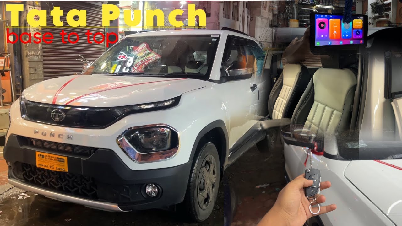 Tata punch base to top | full accessories first in bhopal | full modification