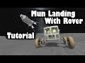 KSP - Mun Landing Tutorial with a Rover