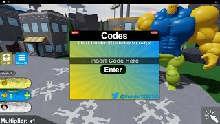 O NOOB USOU CÓDIGOS SECRETOS PARA AUMENTAR SUA FORÇA EM X999999 NO ROBLOX 