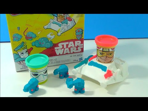 NEW! Play Doh Create your own Star Wars (1 of 5) Battle Play-Doh Style Review and Play