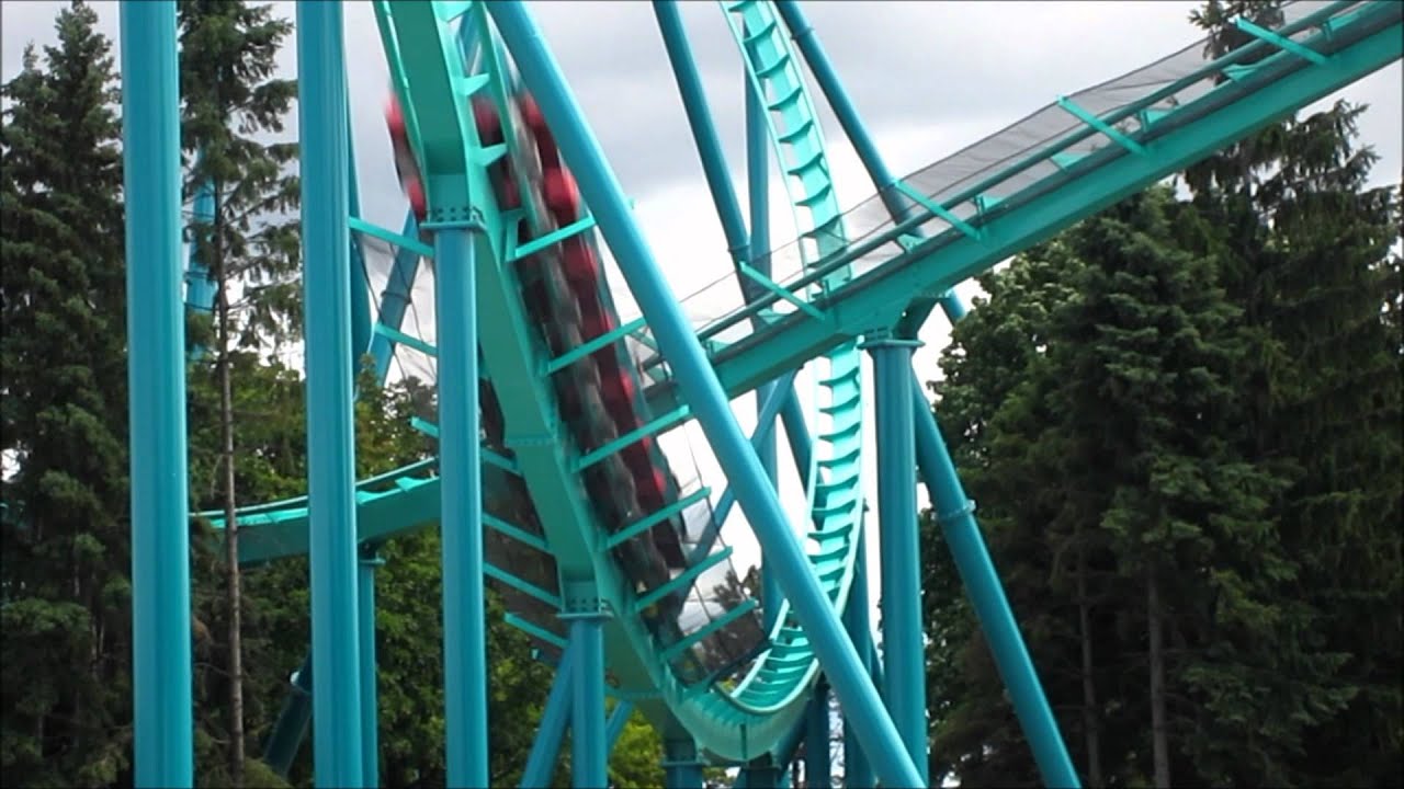 Leviathan Canadas Wonderland Ground View Off Ride Youtube