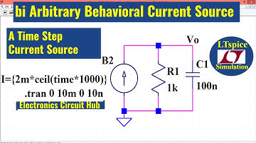 Arbitrary Behavioral Current Source (ABCS) in LTSpice | Simulation Explained