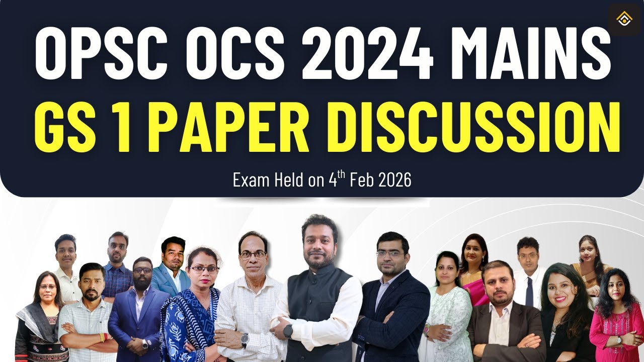 OPSC Mains 2024 GS Paper 1 Discussion & Model Answer | OAS Mains 2024 | RAYACADEMY IAS