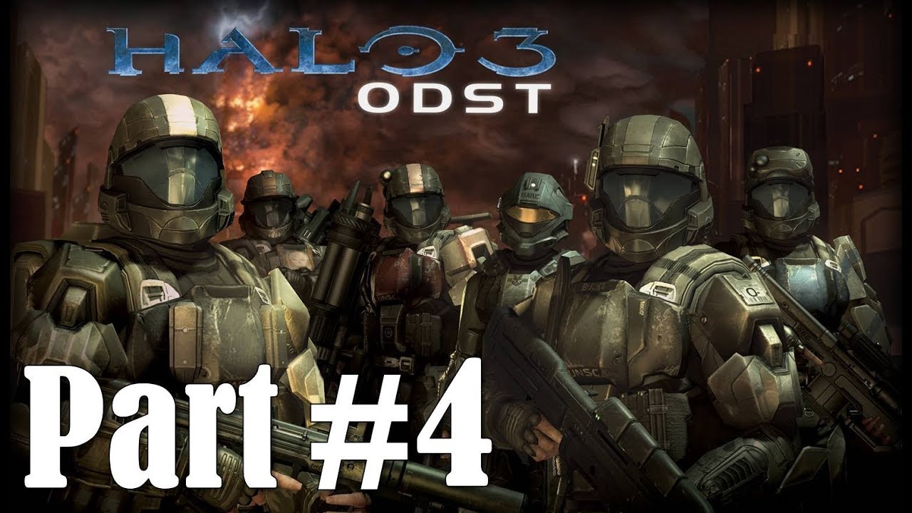 Halo 3 ODST Walkthrough Part 4 Uplift Nature Reserve Dutch Gameplay The Rookie in HD 1080p 60fps