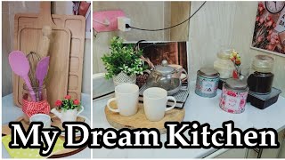 جوله في مطبخي Kitchen tour / افكار لتنظيم الدواليب + و ترتيب جديد لرخامه المطبخ