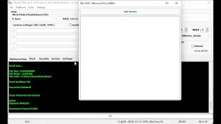 Read RPMB using Infinity CM2 :) screenshot 1