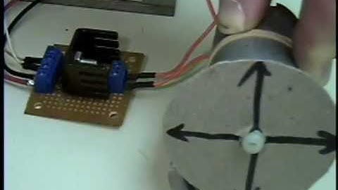 DC Motor Control with PICAXE