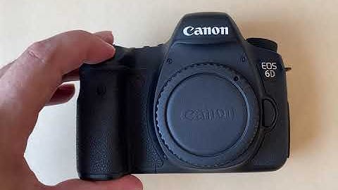 Canon 6D - shutter sound