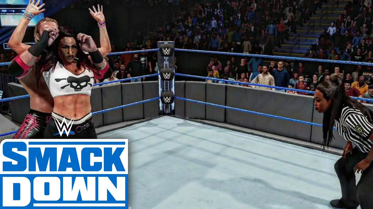 SmackDown Edge vs Lita Full Intergender Wrestling Match Edge Fights