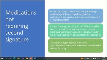 Introduction to EPMA for learner nurses