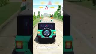 Modified Mahindra Thar😈 Car Games: Indian Cars Gadi Wala Game Car Game Android Gameplay #shortvideo