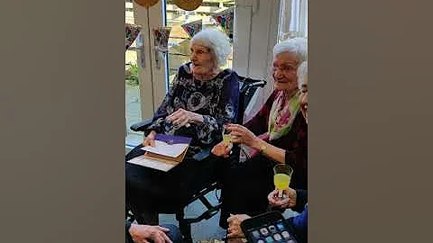 Evelyn's 100th birthday