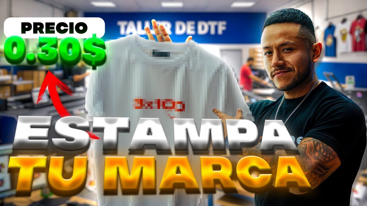 Como Diseñar y estampar tu primer polo? (Rapido y Barato)