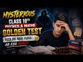 Class 10th Golden Test 😰 | Kuch Bhi Nahi Padha… Ab Kya Hoga? 💔 | Physics &amp; Maths