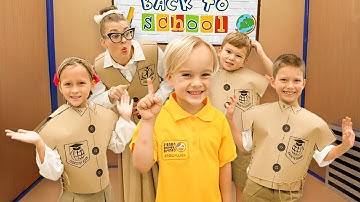 Petualangan Sekolah Karton untuk anak-anak!