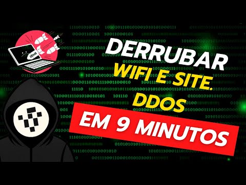 Como hackers param sua internet - DOS na pratica.