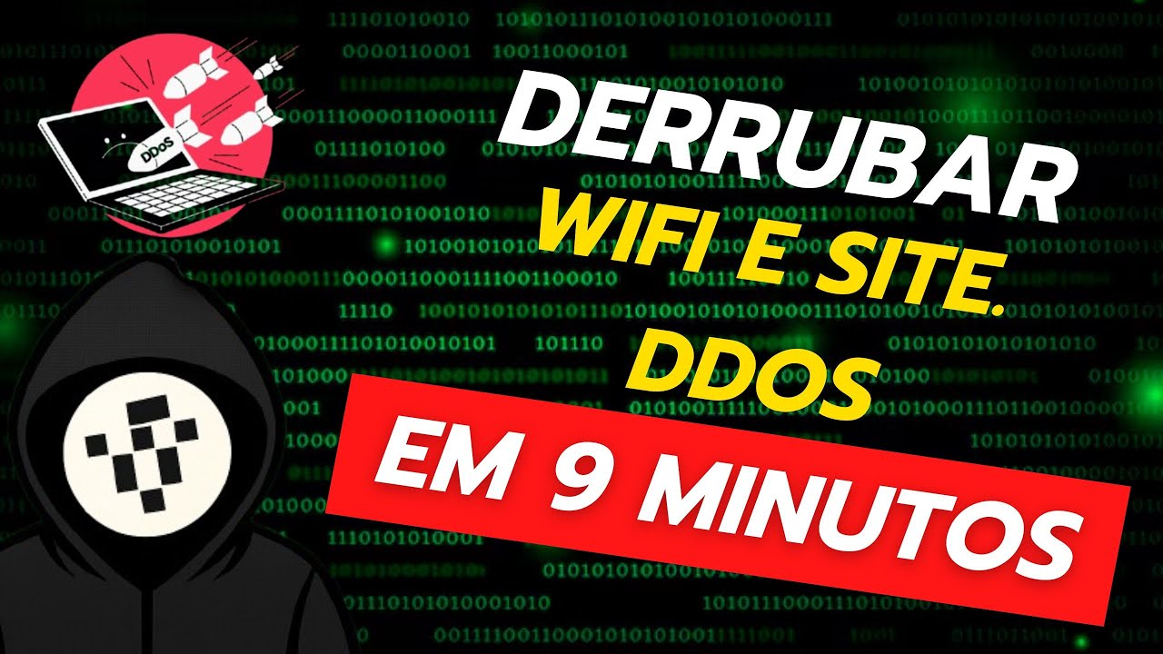 Como hackers param sua internet - DOS na pratica.