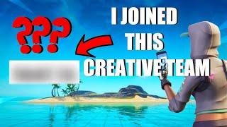 I Joined ******* Creative Team!