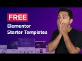 FREE Starter Templates - Create Elementor Websites In Just A Few Clicks