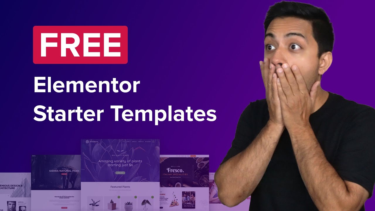 FREE Starter Templates - Create Elementor Websites In Just A Few Clicks ...