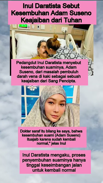Inul Daratista Sebut Kesembuhan Adam Suseno keajaiban dari Allah #fypshorts #artis #inul #fuji #adam