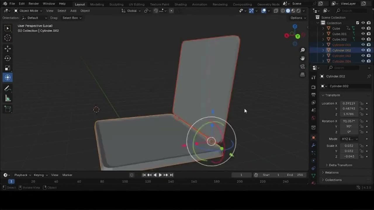 Basic Steps For 3d Modeling | Using Blender - YouTube