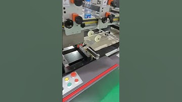 Single line v-cut window patching machine