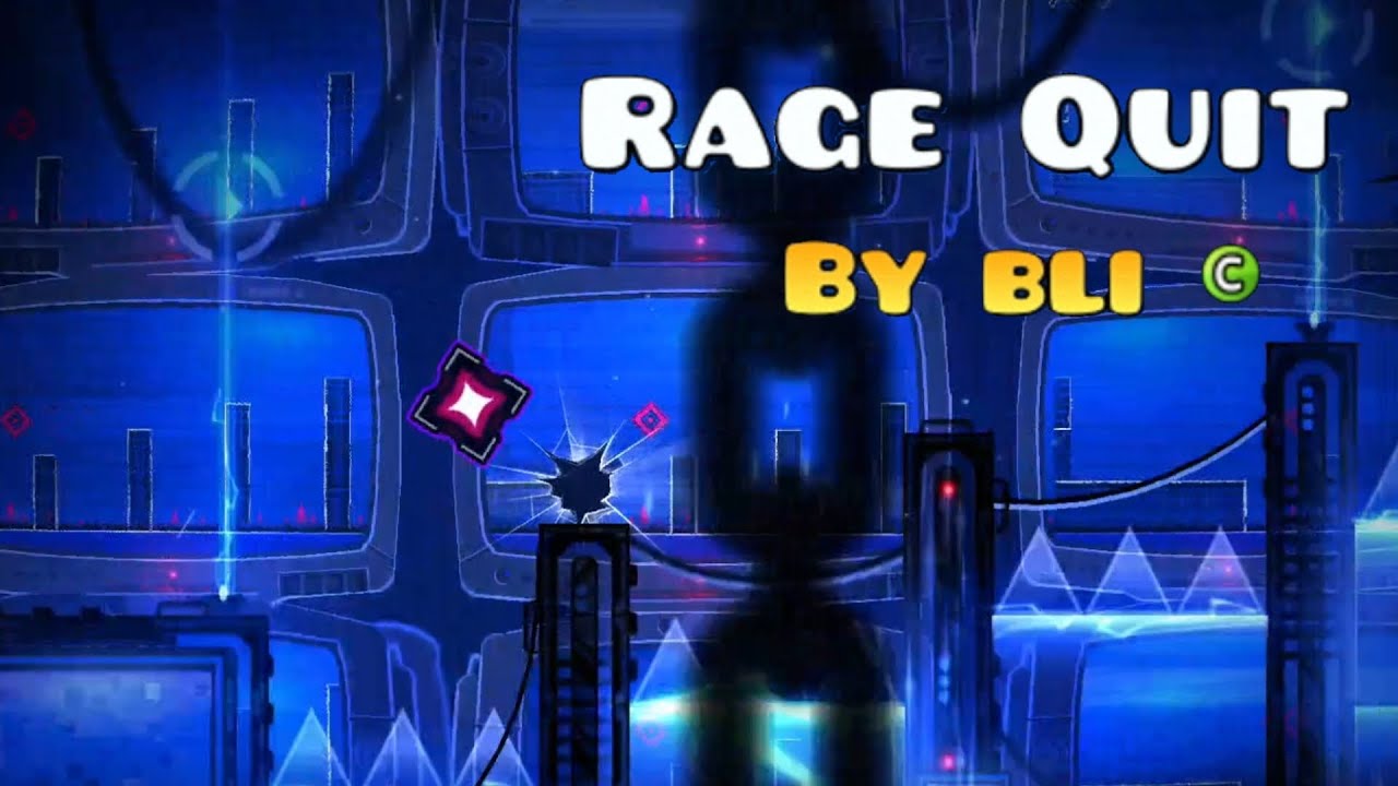 RACE QUIT //// GEOMETRY DASH LEVEL - YouTube