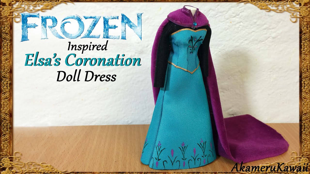 elsa doll dress