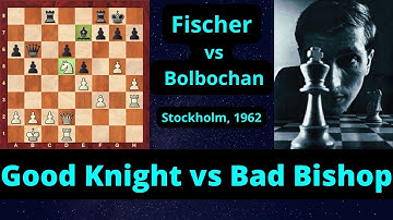 How to Get Good Knight against Bad Bishop and Convert the Positional Advantage