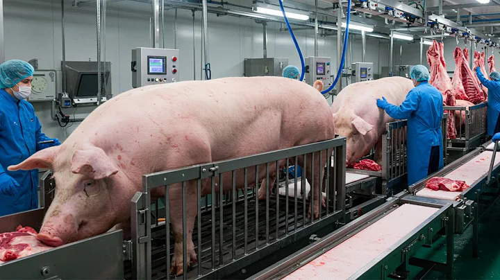 How Millions Of Pigs Are Raised & Processed Into Billions Tons Of Sausages– Pig Process In Factory
