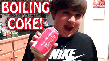 BOILING COKE ~ SCIENCE EXPERIMENT ~ PARODY
