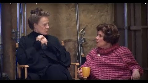 Creating the World of Harry Potter On the Set Scene Part 1