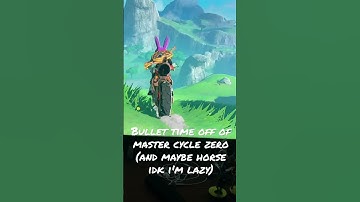 bullet time off of master cycle zero (things i