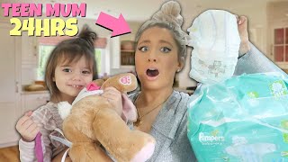 I tried becoming a TEEN MUM for 24hours!